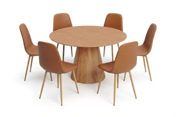 Brown/oak legs - Eik