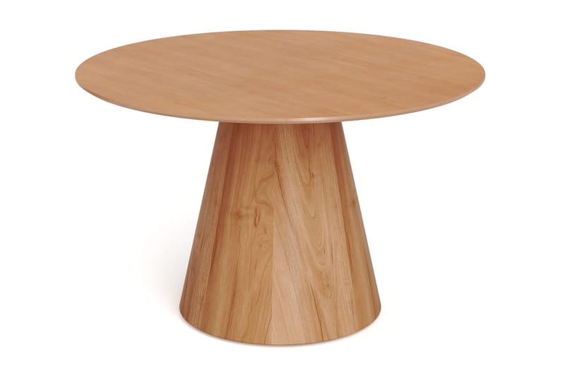 Siena spisegruppe rund 130 cm eik med 6 Nibe spisestoler - Eik - Møbler - Bord - Spisegruppe