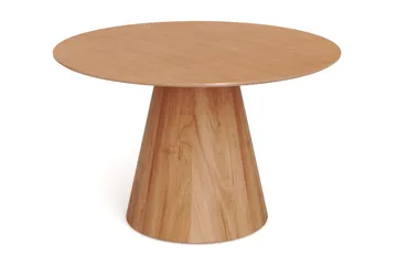 Siena spisegruppe rund 130 cm eik med 6 Nibe spisestoler - Eik - Møbler - Bord - Spisegruppe