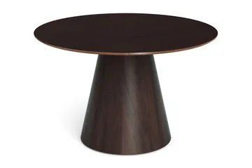 Siena spisegruppe rund 130 cm røkt eik med 6 Filip spisestoler - Røkt eik - Møbler - Bord - Spisegruppe