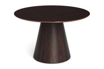 Siena spisegruppe rund 130 cm røkt eik med 6 Nibe Plus spisestoler - Røkt eik - Møbler - Bord - Spisegruppe