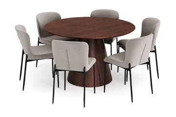 130 cm - Valnøtt/Brun