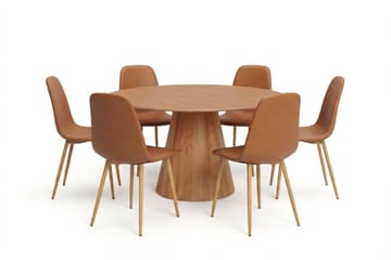 Brown/oak legs - Eik