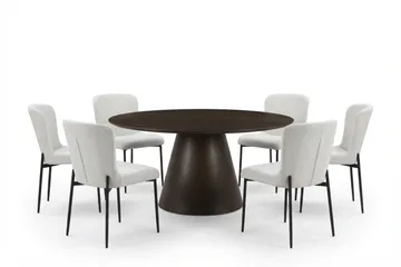 White - Røkt eik/Hvit