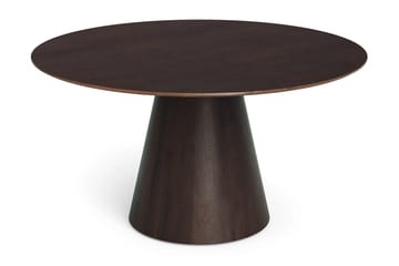 Siena spisegruppe rund 150 cm røkt eik med 6 Filip spisestoler - Røkt eik - Møbler - Bord - Spisegruppe