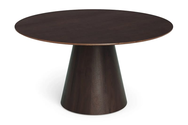 Siena spisegruppe rund 150 cm røkt eik med 6 Nibe Plus spisestoler - Røkt eik - Møbler - Bord - Spisegruppe