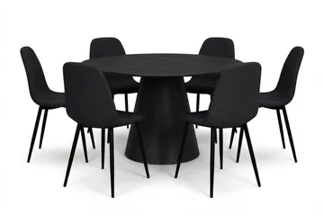 Black/metal legs black - Svart