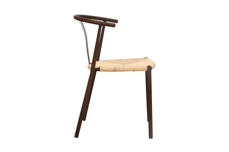 Siena spisegruppe rund 150 cm valnøtt med 6 Elysia spisestoler - Valnøtt - Møbler - Bord - Spisegruppe