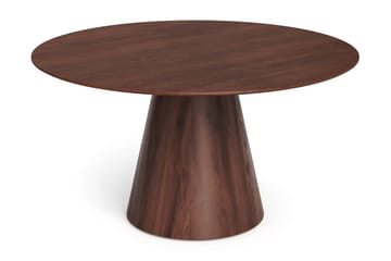 Siena spisegruppe rund 150 cm valnøtt med 6 Filippa spisestoler - Valnøtt - Møbler - Bord - Spisegruppe