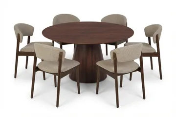 Walnut/Greige - Valnøtt