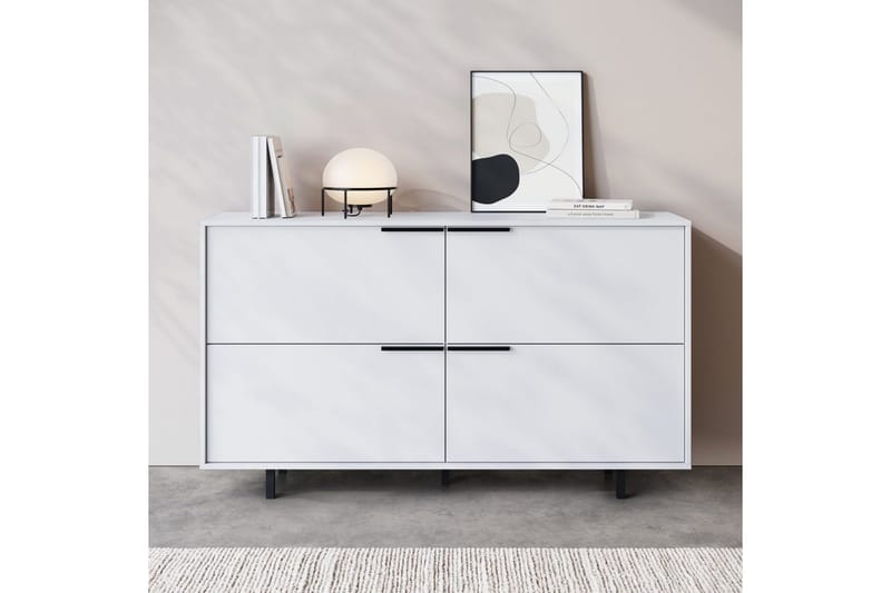 Skjenk Alberto Hvit - Hvit - Oppbevaring - Oppbevaringsmøbler - Sideboard & skjenk