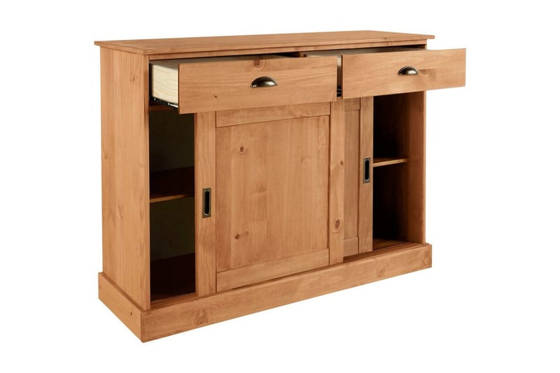 Skjenk Harry 115x40x85 cm, Beiset/funksjonsbeskrivelse - 115x40x85 cm, Beiset/funksjonsbeskrivelse - Oppbevaring - Oppbevaringsmøbler - Sideboard & skjenk