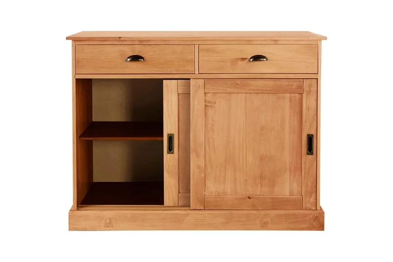 Skjenk Harry 115x40x85 cm, Beiset/funksjonsbeskrivelse - 115x40x85 cm, Beiset/funksjonsbeskrivelse - Oppbevaring - Oppbevaringsmøbler - Sideboard & skjenk