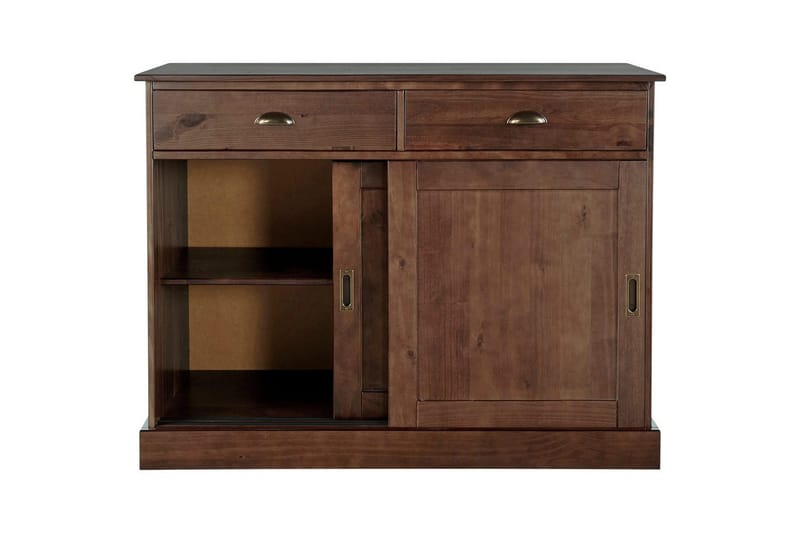 Skjenk Harry 115x40x85 cm, Brun - 115x40x85 cm, Brun - Oppbevaring - Oppbevaringsmøbler - Sideboard & skjenk