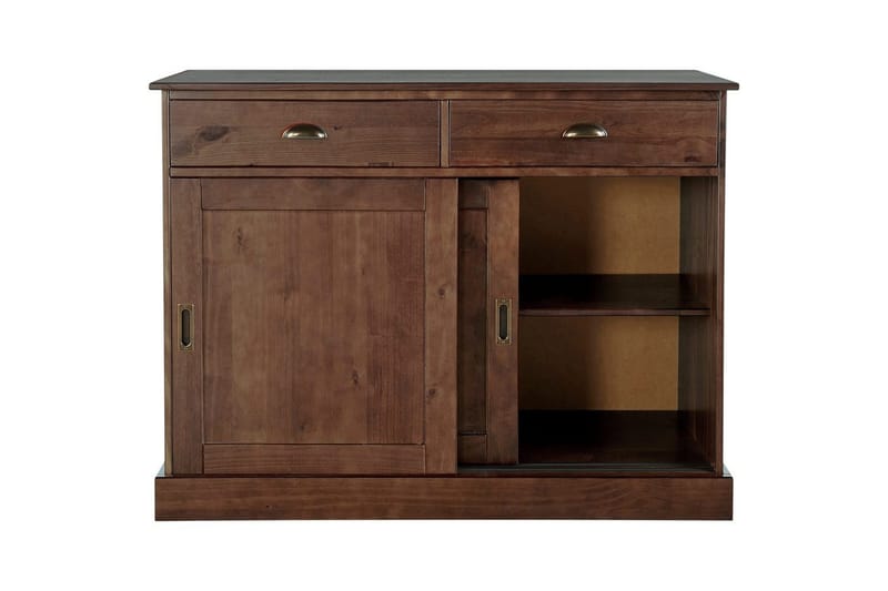 Skjenk Harry 115x40x85 cm, Brun - 115x40x85 cm, Brun - Oppbevaring - Oppbevaringsmøbler - Sideboard & skjenk