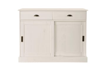 Skjenk Harry 115x40x85 cm, Hvit - 115x40x85 cm, Hvit - Møbler - Bord - Avlastningsbord & sidobord
