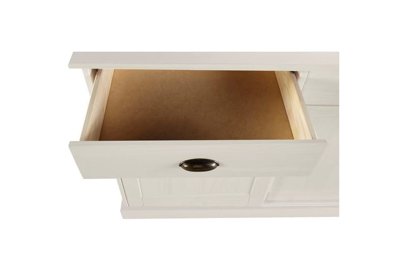 Skjenk Harry 115x40x85 cm, Hvit - 115x40x85 cm, Hvit - Møbler - Bord - Avlastningsbord & sidobord