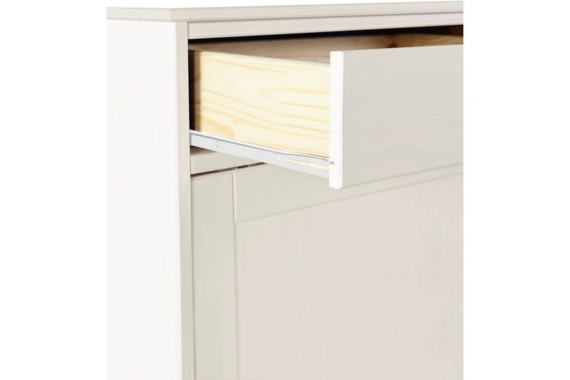 Skjenk Harry 115x40x85 cm, Hvit - 115x40x85 cm, Hvit - Møbler - Bord - Avlastningsbord & sidobord