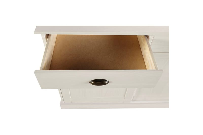 Skjenk Harry 115x40x85 cm, Hvit - 115x40x85 cm, Hvit - Oppbevaring - Oppbevaringsmøbler - Sideboard & skjenk