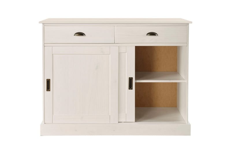 Skjenk Harry 115x40x85 cm, Hvit - 115x40x85 cm, Hvit - Oppbevaring - Oppbevaringsmøbler - Sideboard & skjenk