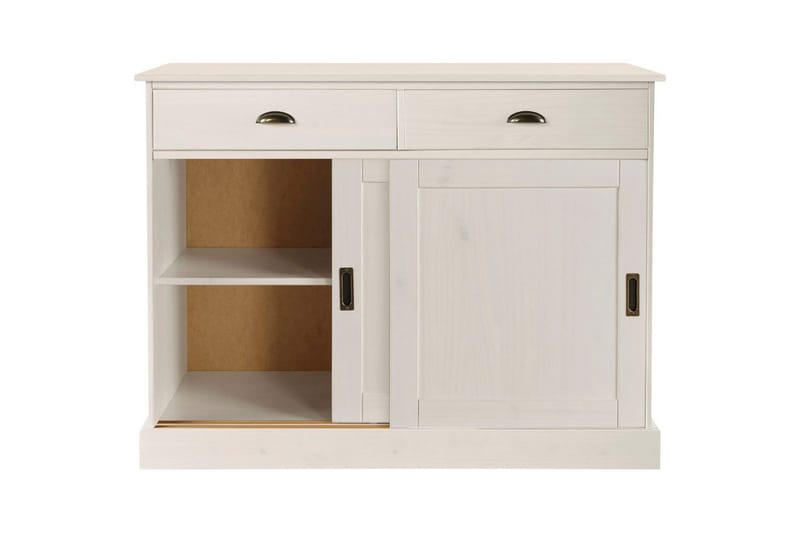 Skjenk Harry 115x40x85 cm, Hvit - 115x40x85 cm, Hvit - Oppbevaring - Oppbevaringsmøbler - Sideboard & skjenk