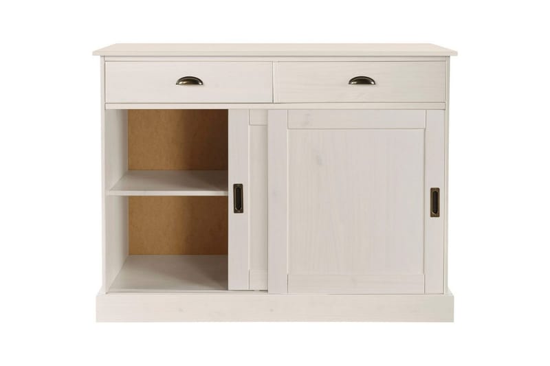 Skjenk Harry 115x40x85 cm, Hvit - 115x40x85 cm, Hvit - Oppbevaring - Oppbevaringsmøbler - Sideboard & skjenk