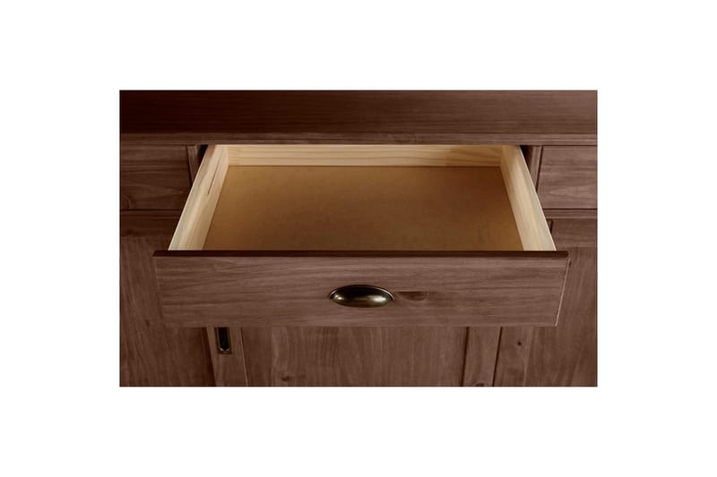 Skjenk Harry 170x40x85 cm, Brun - 170x40x85 cm, Brun - Oppbevaring - Oppbevaringsmøbler - Sideboard & skjenk