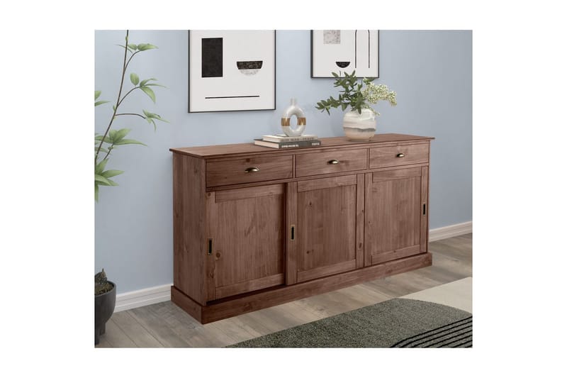 Skjenk Harry 170x40x85 cm, Brun - 170x40x85 cm, Brun - Møbler - Bord - Avlastningsbord & sidobord - Konsollbord & gangbord
