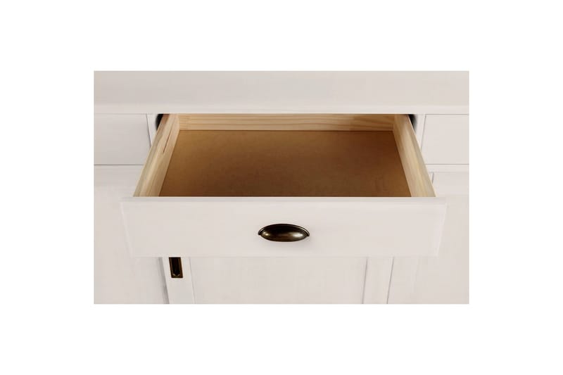 Skjenk Harry 170x40x85 cm, Hvit - 170x40x85 cm, Hvit - Møbler - Bord - Avlastningsbord & sidobord - Konsollbord & gangbord