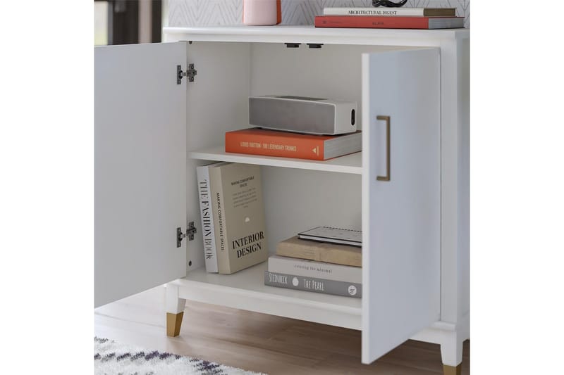 Skjenk Westerleigh Hvit - Hvit - Oppbevaring - Oppbevaringsmøbler - Sideboard & skjenk
