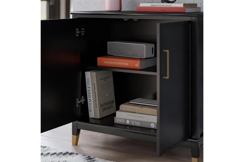 Skjenk Westerleigh Svart - Svart - Oppbevaring - Oppbevaringsmøbler - Sideboard & skjenk