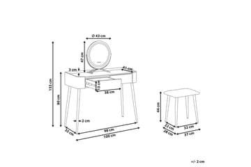 Sminkbord Surin - Møbler - Bord - Sminkebord & toalettbord