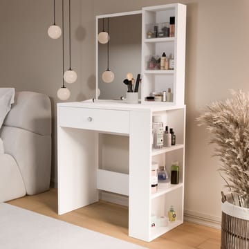 Sminkebord Hanah Home Monroeve (69,4 x 135 x 40 cm) Hvit - Hvit - Møbler - Bord - Sminkebord & toalettbord
