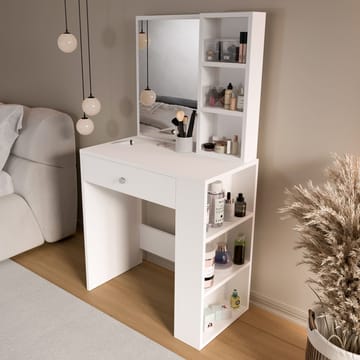 Sminkebord Hanah Home Monroeve (69,4 x 135 x 40 cm) Hvit - Hvit - Møbler - Bord - Sminkebord & toalettbord