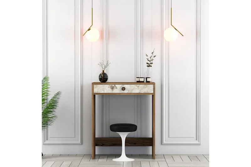 Ameias Sminkebord 70 cm, Marmor