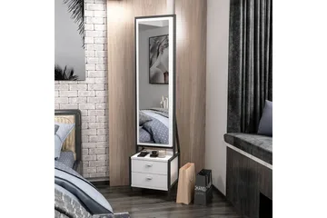 Challur Sminkebord 41 cm - Hvit - Møbler - Bord - Sminkebord & toalettbord