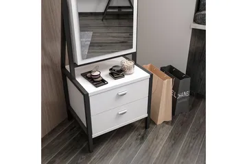 Challur Sminkebord 41 cm - Hvit - Møbler - Bord - Sminkebord & toalettbord