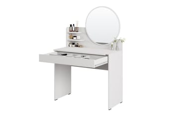 Dralen Sminkebord 90 cm - Taupe - Møbler - Bord - Sminkebord & toalettbord
