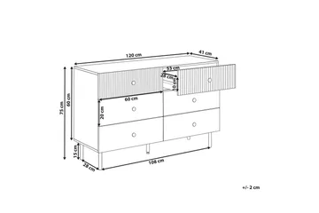 Kommode Coventry - Oppbevaring - Oppbevaringsmøbler - Kommode
