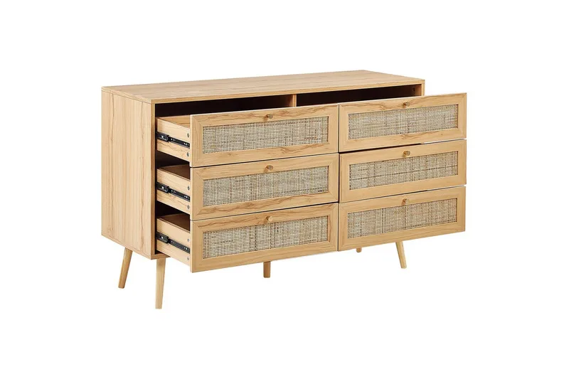 Kommode Perote med 6 skuffer - Oppbevaring - Oppbevaringsmøbler - Kommode