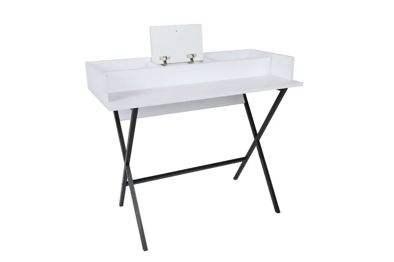 Lenila Dressing Sminkebord 100 cm - Hvit - Møbler - Bord - Sminkebord & toalettbord