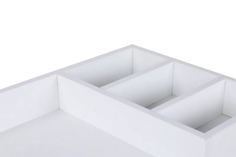 Levents Dressing Sminkebord 100 cm - Hvit / Svart - Møbler - Bord - Sminkebord & toalettbord