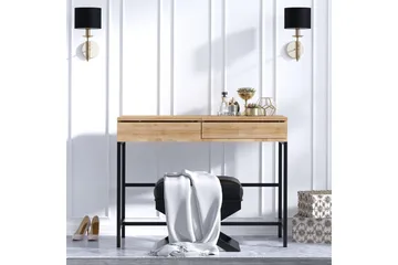 Make-up Table Eik|Svart - Natur/Svart - Møbler - Bord - Sminkebord & toalettbord