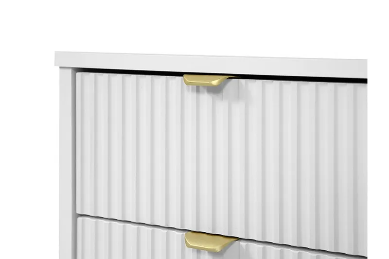 Novaj Sminkebord med skuffer 120x55 cm - Svart / Messing - Møbler - Bord - Sminkebord & toalettbord