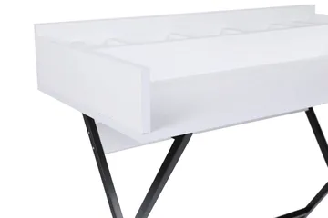 Pyke Sminkbord 100 cm - Hvit/Svart - Møbler - Bord - Sminkebord & toalettbord