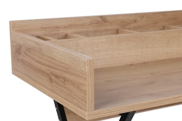 Pyke Sminkebord 100 cm - Natur / Svart - Møbler - Bord - Sminkebord & toalettbord