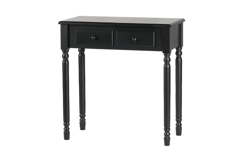 Skarvon Sminkebord - Svart - Møbler - Bord - Sminkebord & toalettbord