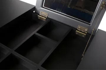 Skarvon Sminkebord - Svart - Møbler - Bord - Sminkebord & toalettbord