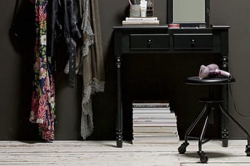 Skarvon Sminkebord - Svart - Møbler - Bord - Sminkebord & toalettbord