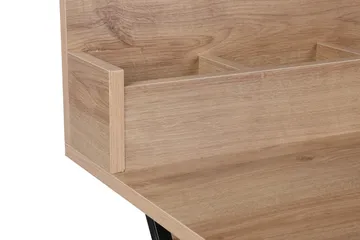 Sminkebord 100 cm - Natur / Svart - Møbler - Bord - Sminkebord & toalettbord